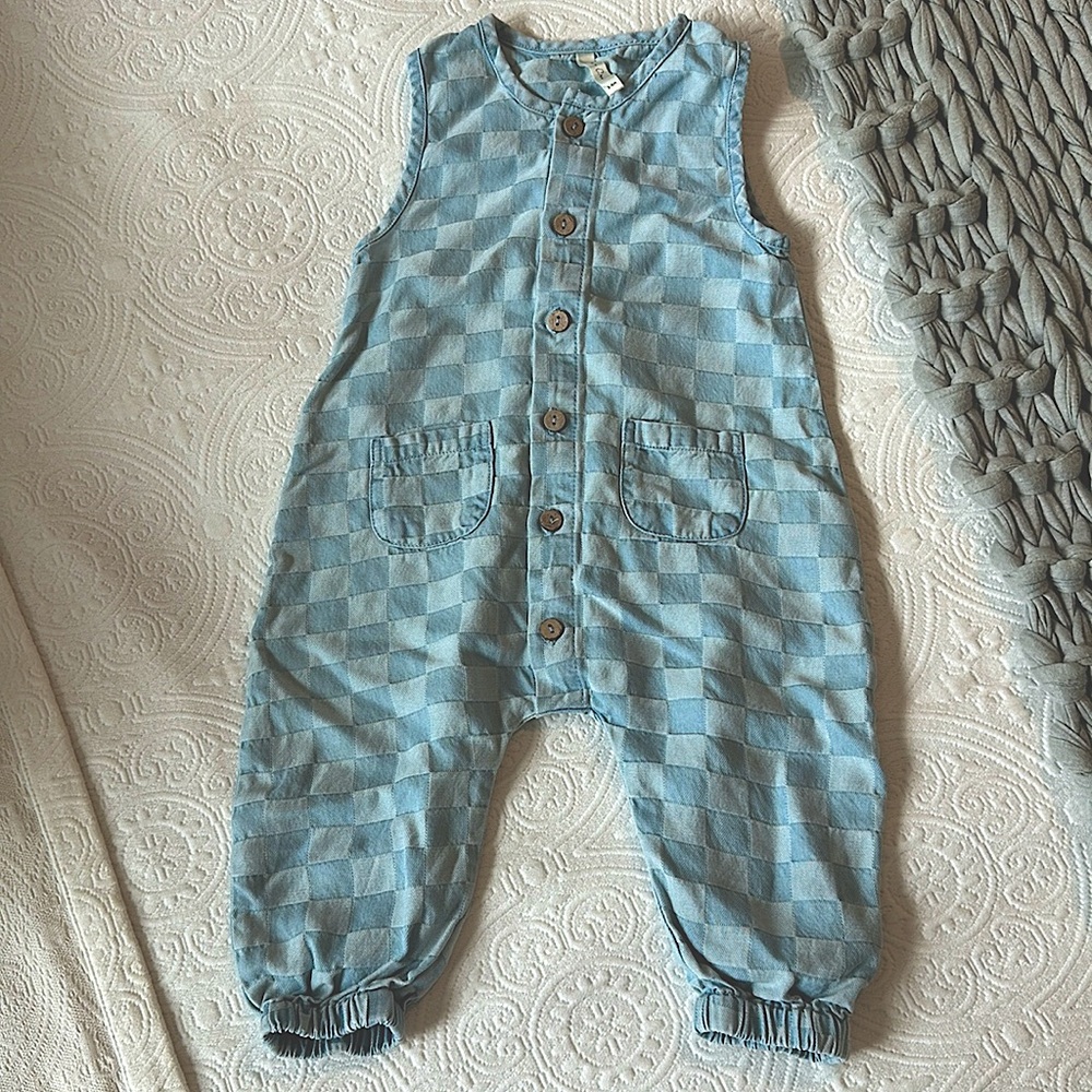Rylee & Cry checkered jumpsuit